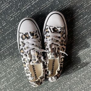 Womens Cheetah Shoreline Converse